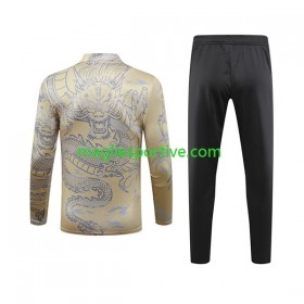 Real Madrid Dragon Tute Felpe da Allenamento Giallo 2023-2024